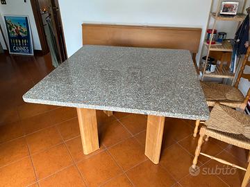 Piano tavolo in granito 120X120