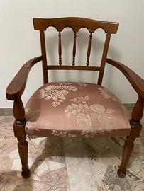Coppia sedie poltroncine