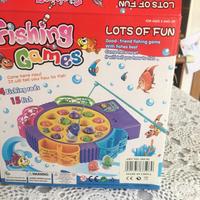 Gioco pesca magnetica da tavolo.