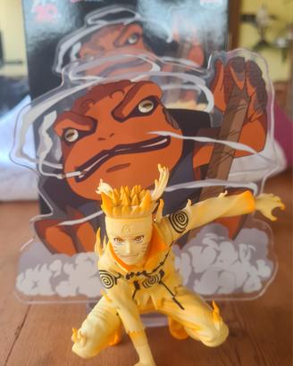 Naruto Uzumaki con Gamakichi 