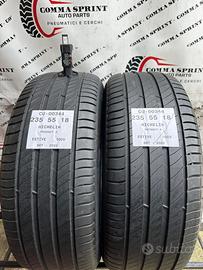 2 PNEUMATICI 235/55 R18 MICHELIN ESTIVE 70%