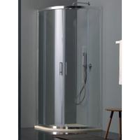 Box doccia semicircolare 90x90 in cristallo 6 mm