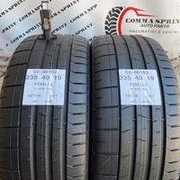 2 PNEUMATICI 235/40 R19 PIRELLI ESTIVE 75%
