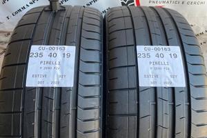 2 PNEUMATICI 235/40 R19 PIRELLI ESTIVE 75%