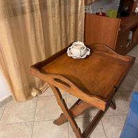 TAVOLINO POGGIA BEVANDE LEGNO