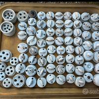 Interruttori deviatori prese in porcellana