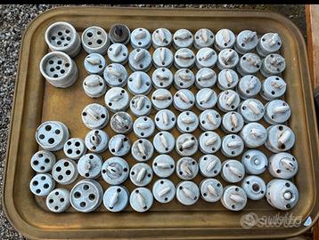 Interruttori deviatori prese in porcellana