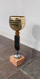 Trofeo con base in marmo cm 45 senza targhe