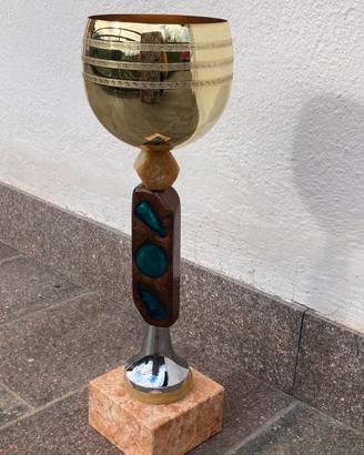 Trofeo con base in marmo cm 45 senza targhe