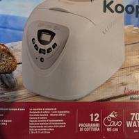 Macchina per il pane Kooper Nonna Bice 700w