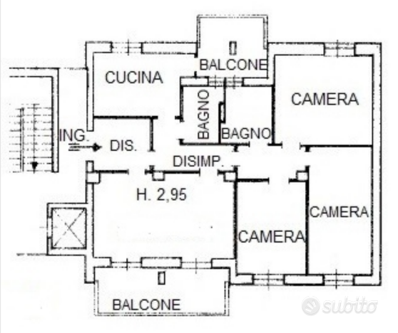 Camera per studenti e/o lavoratori