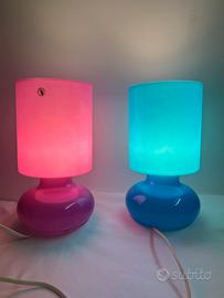 Coppia lampade vintage per cameretta