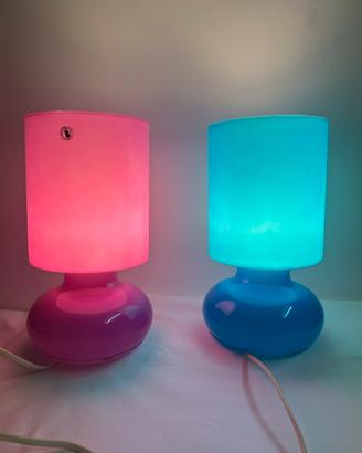Coppia lampade vintage per cameretta