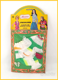 Vestito bambola Barbie vintage set NUOVO playset