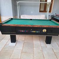 Tavolo da biliardo Garlando Consul con gettoniera 