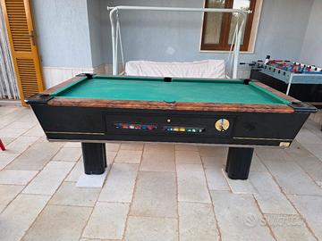 Tavolo da biliardo Garlando Consul con gettoniera 