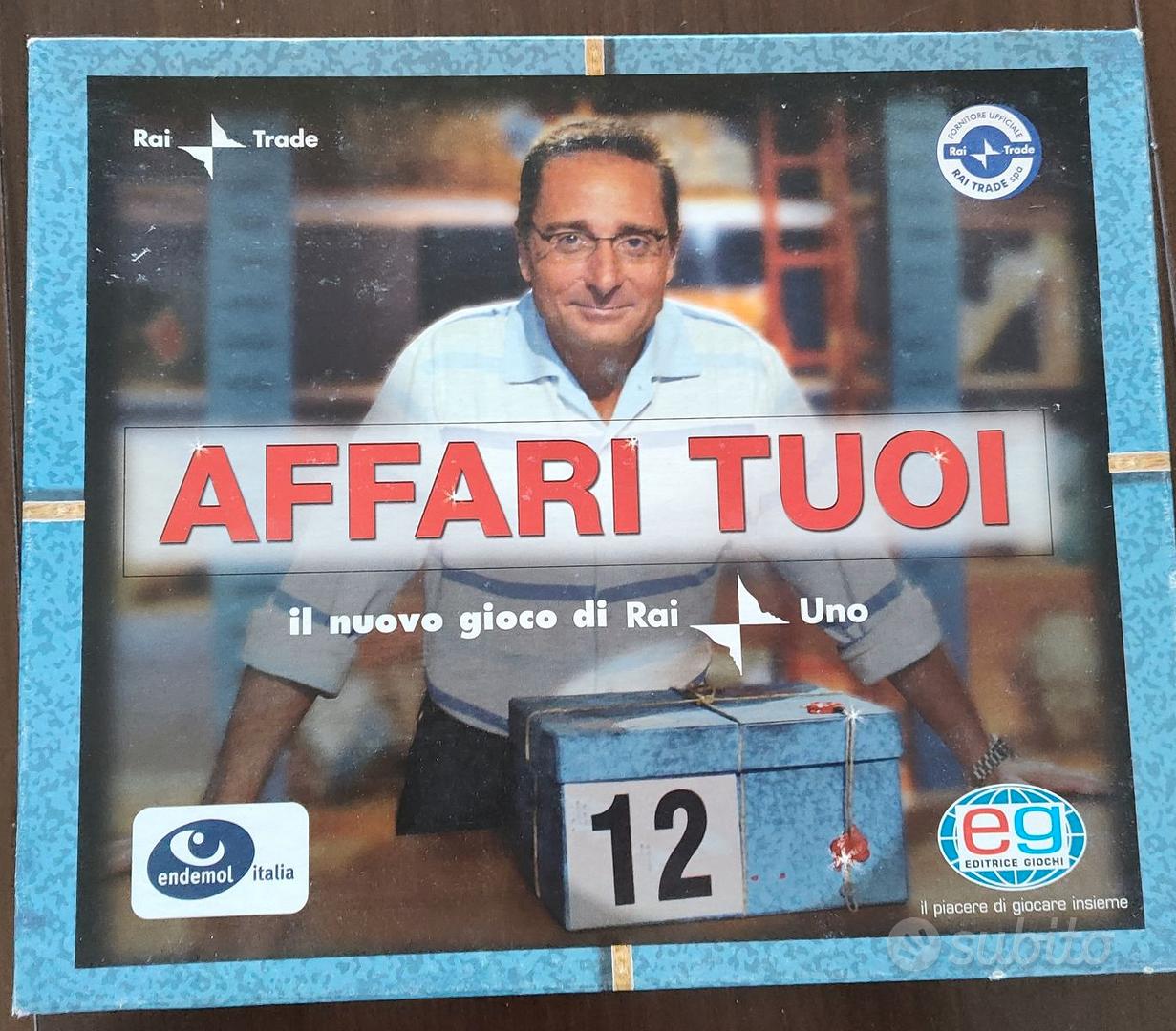 Gioco da tavolo affari tuoi ed Paolo Bonolis - Collezionismo In vendita a  Avellino