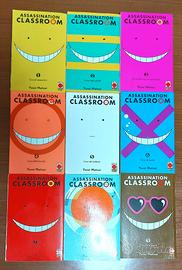 assassination classroom volumi da 1 a 9