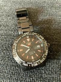 Seiko 5 Sport GMT 50° anniversario versione Black