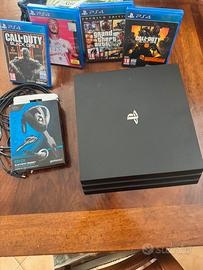 Ps4 Pro 1TB + giochi