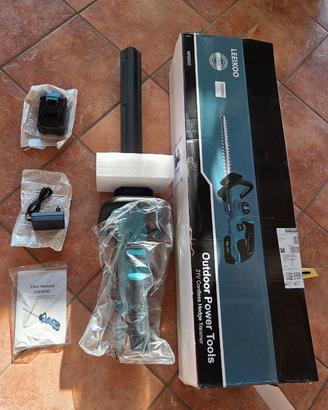 tagliasiepi 1 batteria nuovo imballato prato