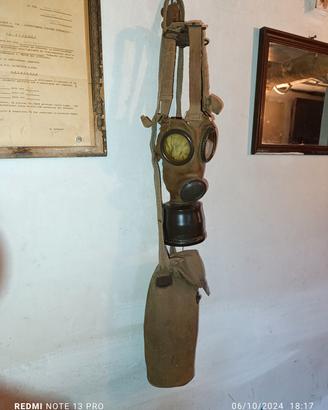 maschera anti gas seconda guerra mondiale 