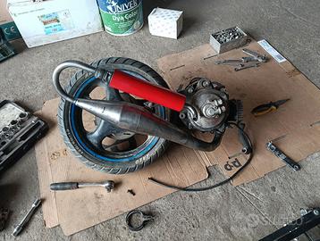 Marmitta artigianale per Minarelli orizzontale