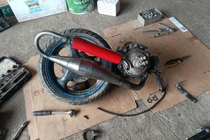 Marmitta artigianale per Minarelli orizzontale