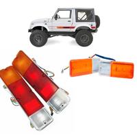 4 X FANALI ANT.+ POST. PER SUZUKI SJ410 SJ413 SAMU