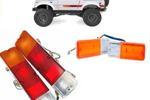 4 X FANALI ANT.+ POST. PER SUZUKI SJ410 SJ413 SAMU