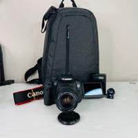 Reflex Canon EOS 650D + Obiettivo 28-80mm