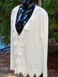 Cardigan  leggero bordato 