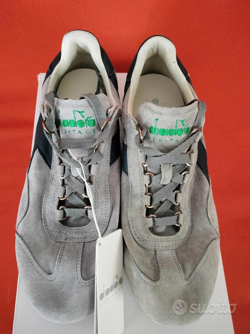 Diadora verdi sale e bianche