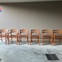 6 Sedie mod. Marocca, De Padova