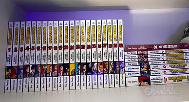 Manga My Hero Academia tutto in blocco come foto