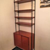 Libreria "svedese" in teak anni '60