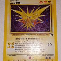carta Zapdos holo italiano