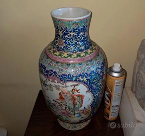 Vaso cinese decorato