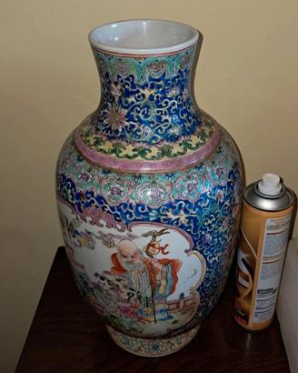 Vaso cinese decorato