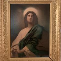 Oleografia a TORCHIO su masonite e pittura