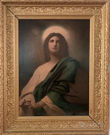 Oleografia a TORCHIO su masonite e pittura