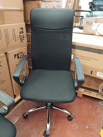 Lotto 6 Sedia da ufficio usate per esposizione