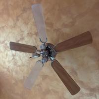 Lampadario con ventole