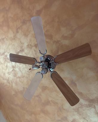 Lampadario con ventole