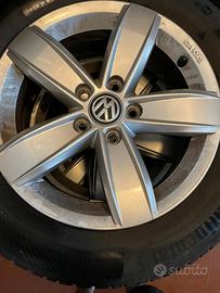 4 Cerchi 16" Originali VW Corvara + Gomme Inv 50%