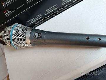 microfono professionale shure 87 A