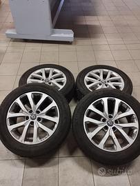 CERCHI ORIGINALI RENAULT GOMMATI 215/60 R17