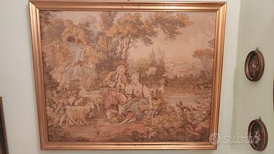 Quadro con arazzo