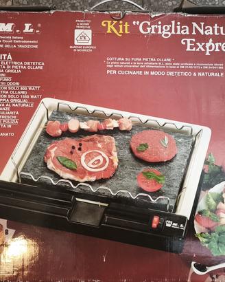 Grill da tavolo con pietra ollare