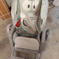 seggiolone pappa Polly star 2 chicco bambini 